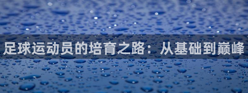 乐球tv直播免费观看：足球运动员的培育之